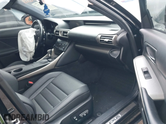 2014 Lexus IS 350 with VIN JTHCE1D21E5001490, listed as a IAAI auction lot 42373373 with 168,005 mi miles and . Bid and sale history available at DreamBid. Image 5.