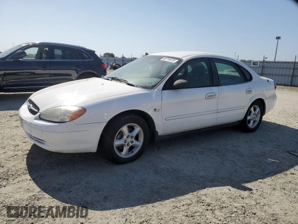 2000 Ford Taurus LX with VIN 1FAFP5222YA168638, listed as a Copart auction lot 60710415 with 119,948 mi miles and Salvage title. Bid and sale history available at DreamBid. Image 1.