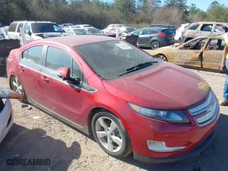 2013 Chevrolet Volt with VIN 1G1RD6E4XDU103735, listed as a IAAI auction lot 41664620 with 1 mi miles. Bid and sale history available at carsss.com. Image 1.