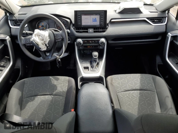 2021 Toyota RAV4 XLE with VIN 2T3P1RFV6MW228427, listed as a Copart auction lot 55323325 with 54,002 mi miles and Salvage title. Bid and sale history available at DreamBid. Image 8.