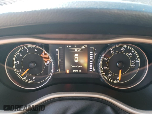 2017 Jeep Cherokee Sport z VIN 1C4PJLAS7HW548230, wystawiony jako Copart lot #81716524 z przebiegiem 84 313 mil mil oraz Szkoda całkowita • Salvage title. Historia ofert i sprzedaży dostępna na DreamBid. Obrazek 9.