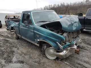 1996 Ford F-150 Special with VIN 1FTEF15Y5TNA22561, listed as a Copart auction lot 41775665 with 0 mi miles and Salvage Title. Bid and sale history available at carsss.com. Image 4.