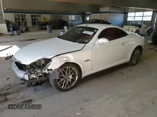 2007 Lexus SC 430 with VIN JTHFN45Y879012287, listed as a Copart auction lot 84038734 with 80,308 mi miles and Salvage Title. Bid and sale history available at DreamBid. Image 1.