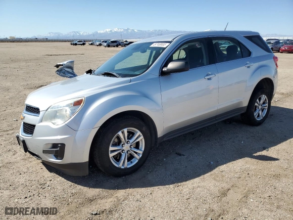 2015 Chevrolet Equinox LS with VIN 2GNFLEEK1F6161179, listed as a Copart auction lot 49746865 with 109,459 mi miles and Salvage Title. Bid and sale history available at carsss.com. Image 1.