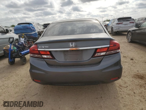 2013 Honda Civic LX z VIN 2HGFB2F55DH300459, wystawiony jako Copart lot #53210385 z przebiegiem 161 534 mil mil oraz Czysty tytuł • Clean title. Historia ofert i sprzedaży dostępna na DreamBid. Obrazek 6.