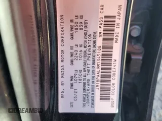 2021 Mazda 3 S with VIN JM1BPAAL9M1345188, listed as a Copart auction lot 47891095 with 37,031 mi miles and Salvage title. Bid and sale history available at DreamBid. Image 12.