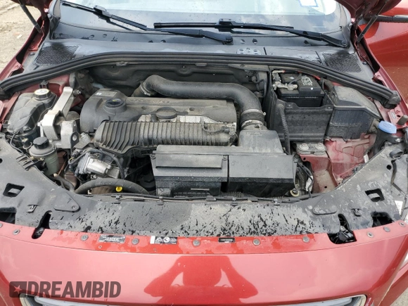 2013 Volvo S60 T5 Premier with VIN YV1612FS3D2227487, listed as a Copart auction lot 60846565 with 113,634 mi miles and Salvage title. Bid and sale history available at DreamBid. Image 11.