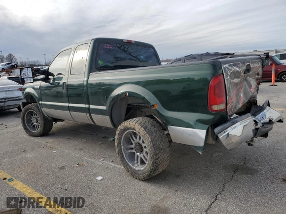 1999 Ford F-250 XL with VIN 1FTNX21F1XEC66642, listed as a Copart auction lot 43719795 with 243,637 mi miles and Salvage title. Bid and sale history available at DreamBid. Image 2.
