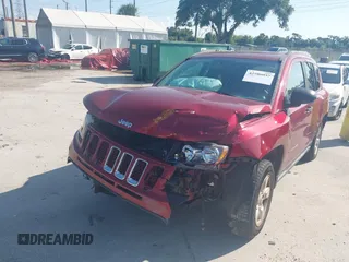 2017 Jeep Compass Sport with VIN 1C4NJCBA7HD119548, listed as a IAAI auction lot 42586037 with 93,529 mi miles and . Bid and sale history available at DreamBid. Image 6.
