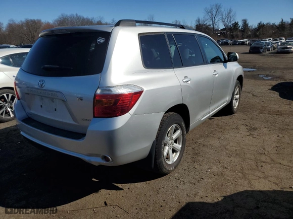 2008 Toyota Highlander with VIN JTEES41A782042238, listed as a Copart auction lot 51259115 with 143,117 mi miles and Salvage Title. Bid and sale history available at carsss.com. Image 3.