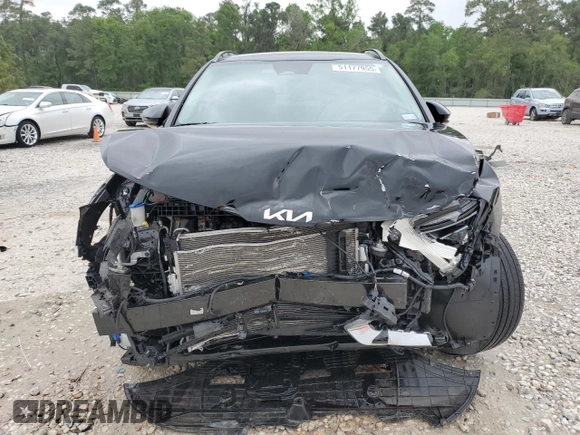 2024 Kia Sportage SX-Prestige with VIN 5XYK53DF3RG187381, listed as a Copart auction lot 51177955 with 7,668 mi miles and Salvage title. Bid and sale history available at DreamBid. Image 5.