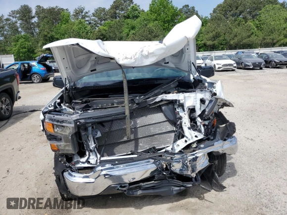 2024 Chevrolet Silverado 1500 Work Truck with VIN 3GCNAAED8RG343555, listed as a Copart auction lot 54071185 with 0 mi miles and Salvage Title. Bid and sale history available at carsss.com. Image 5.