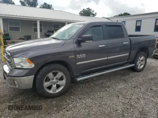 2018 Ram 1500 Big Horn with VIN 1C6RR7LT7JS281562, listed as a Copart auction lot 57679885 with 119,213 mi miles and Salvage title. Bid and sale history available at DreamBid. Image 1.