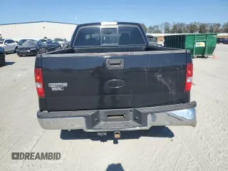 2006 Ford F-150 XLT with VIN 1FTPX14V76NB55467, listed as a Copart auction lot 76384134 with 195,850 mi miles and Salvage Title. Bid and sale history available at carsss.com. Image 6.