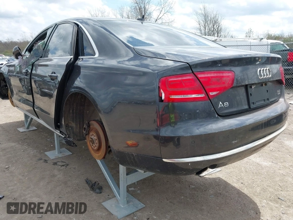 2011 Audi A8 with VIN WAUAVAFD7BN023512, listed as a IAAI auction lot 42083983 with Not provided miles and . Bid and sale history available at DreamBid. Image 3.