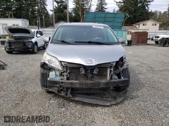 2012 Toyota Sienna LE AAS with VIN 5TDKK3DC4CS259844, listed as a Copart auction lot 51862225 with 170,712 mi miles and Salvage Title. Bid and sale history available at carsss.com. Image 5.