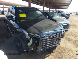 2024 Hyundai Palisade Calligraphy z VIN KM8R7DGE1RU737737, wystawiony jako IAAI lot #41858267 z przebiegiem 11 226 mil mil oraz . Historia ofert i sprzedaży dostępna na DreamBid. Obrazek 1.