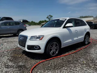 2015 Audi Q5 Premium Plus with VIN WA1LFAFP4FA146887, listed as a Copart auction lot 57080865 with 83,215 mi miles and Salvage title. Bid and sale history available at DreamBid. Image 1.