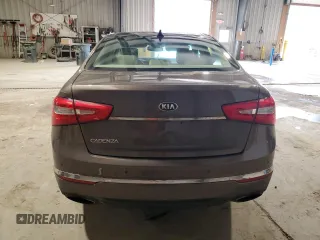 2014 Kia Cadenza Premium with VIN KNALN4D76E5152286, listed as a Copart auction lot 80848754 with 89,719 mi miles and Salvage Title. Bid and sale history available at carsss.com. Image 6.