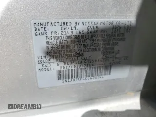2019 Nissan Sentra SV with VIN 3N1AB7AP6KL625546, listed as a Copart auction lot 50259225 with Not Provided miles and Salvage Title. Bid and sale history available at DreamBid. Image 15.