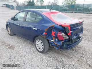 2019 Nissan Versa Sedan SV with VIN 3N1CN7AP3KL871325, listed as a IAAI auction lot 41170018 with 91,675 mi miles. Bid and sale history available at carsss.com. Image 3.