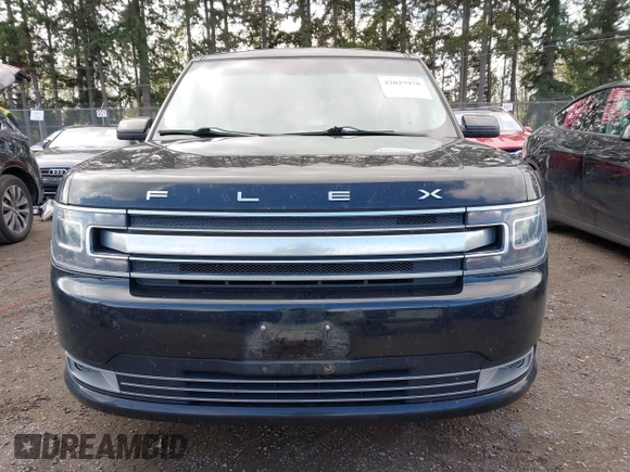 2018 Ford Flex Limited with VIN 2FMGK5D87JBA13975, listed as a IAAI auction lot 42027978 with 108,350 mi miles. Bid and sale history available at carsss.com. Image 12.
