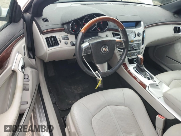 2011 Cadillac CTS Performance with VIN 1G6DJ1ED1B0145585, listed as a Copart auction lot 54257785 with 30,155 mi miles and Salvage title. Bid and sale history available at DreamBid. Image 8.