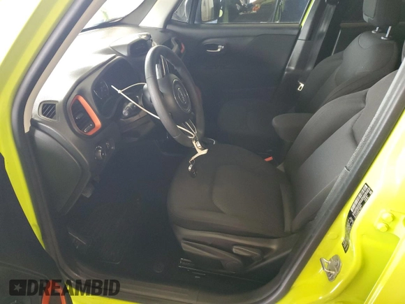 2018 Jeep Renegade Sport with VIN ZACCJBAB8JPH59058, listed as a Copart auction lot 52894125 with 191,622 mi miles and Salvage title. Bid and sale history available at DreamBid. Image 7.