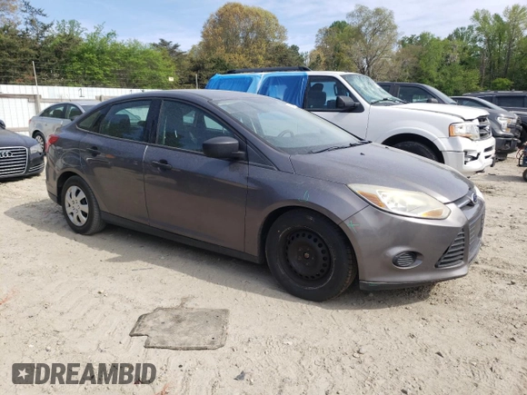 2012 Ford Focus S with VIN 1FAHP3E21CL251788, listed as a Copart auction lot 53663125 with 125,573 mi miles and Salvage Title. Bid and sale history available at DreamBid. Image 4.