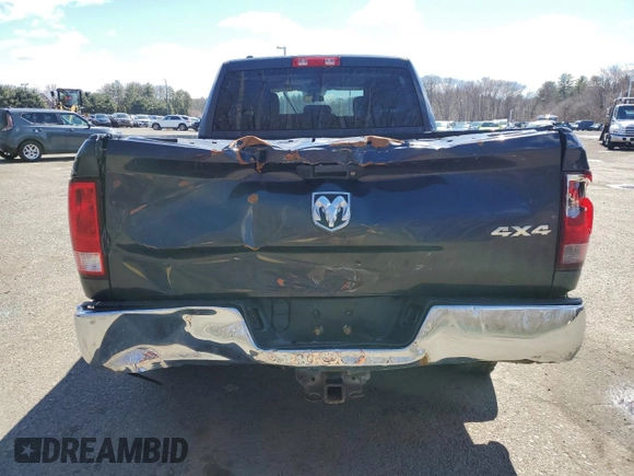 2018 Ram 1500 Tradesman z VIN 1C6RR7FM7JS273045, wystawiony jako Copart lot #49614095 z przebiegiem 68 568 mil mil oraz Czysty tytuł • Clean title. Historia ofert i sprzedaży dostępna na DreamBid. Obrazek 6.