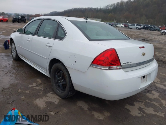 2011 Chevrolet Impala LS Retail with VIN 2G1WA5EK4B1104957, listed as a IAAI auction lot 42012637 with 160,286 mi miles and . Bid and sale history available at DreamBid. Image 3.