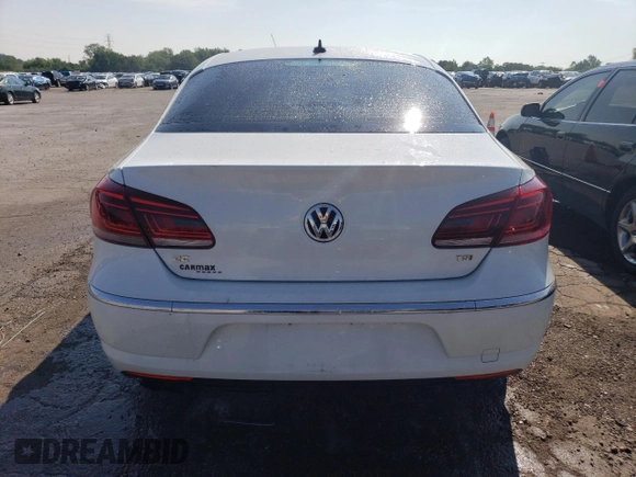 2016 Volkswagen CC Sport with VIN WVWBP7ANXGE504835, listed as a Copart auction lot 64293303 with 65,709 mi miles. Bid and sale history available at carsss.com. Image 6.