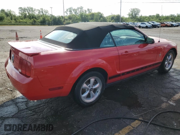 2008 Ford Mustang Deluxe with VIN 1ZVHT84N985110250, listed as a Copart auction lot 60980035 with 90,603 mi miles and Clean title. Bid and sale history available at DreamBid. Image 3.