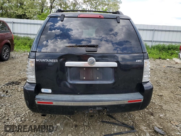 2006 Mercury Mountaineer Luxury with VIN 4M2EU47E66ZJ01562, listed as a Copart auction lot 56378275 with 199,474 mi miles and Salvage title. Bid and sale history available at DreamBid. Image 6.