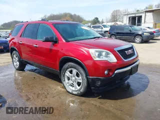 2012 GMC Acadia SL with VIN 1GKKRNED7CJ334052, listed as a IAAI auction lot 42011373 with 134,260 mi miles. Bid and sale history available at carsss.com. Image 1.