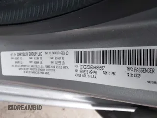 2013 Dodge Avenger SXT with VIN 1C3CDZCB2DN665997, listed as a IAAI auction lot 42011394 with Not Provided miles and . Bid and sale history available at carsss.com. Image 9.