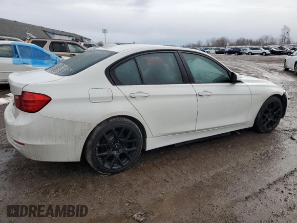 2015 BMW 3 Series 320i xDrive with VIN WBA3C3G54FNT51557, listed as a Copart auction lot 46871055 with 91,896 mi miles and Clean Title. Bid and sale history available at carsss.com. Image 3.