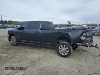 2022 Ram 2500 Big Horn with VIN 3C6UR5JJ6NG115434, listed as a Copart auction lot 53584955 with 104,761 mi miles and Salvage Title. Bid and sale history available at carsss.com. Image 2.
