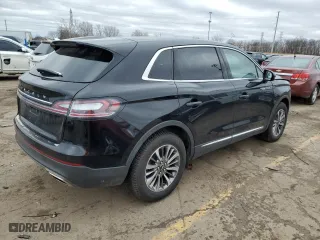 2021 Lincoln Nautilus Standard with VIN 2LMPJ8J95MBL08020, listed as a Copart auction lot 47936055 with 40,261 mi miles and Salvage Title. Bid and sale history available at carsss.com. Image 3.
