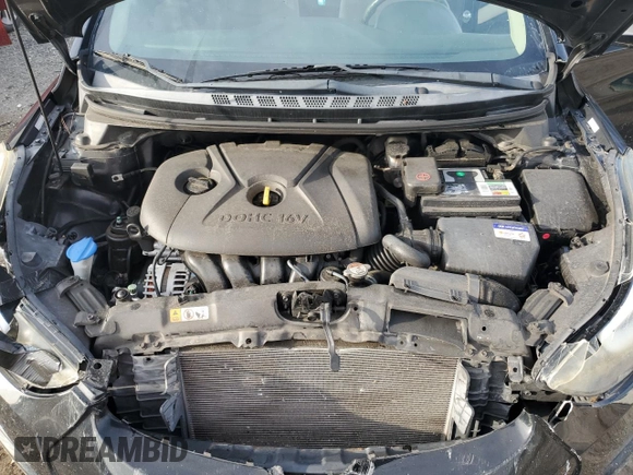 2016 Hyundai Elantra SE с VIN KMHDH4AE8GU646039, выставлен на аукционе Copart как лот 57899785 с пробегом 67 447 миль миль и Списание • Salvage title. История ставок и продаж доступна на DreamBid. Изображение 11.