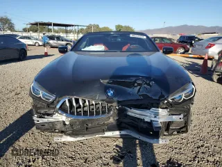 2022 BMW 8 Series 840i with VIN WBADZ2C09NCK14678, listed as a Copart auction lot 80243324 with 0 mi miles and Salvage Title. Bid and sale history available at carsss.com. Image 5.
