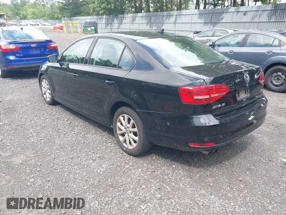 2015 Volkswagen Jetta SE with VIN 3VWD17AJ0FM230753, listed as a IAAI auction lot 42680472 with 144,734 mi miles and . Bid and sale history available at DreamBid. Image 3.