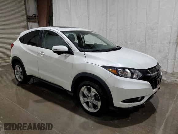 2016 Honda HR-V EX with VIN 3CZRU6H53GM769379, listed as a Copart auction lot 52888635 with 70,183 mi miles and Salvage Title. Bid and sale history available at DreamBid. Image 4.