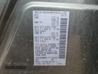 2015 Nissan Pathfinder S z VIN 5N1AR2MM0FC711042, wystawiony jako Copart lot #54342405 z przebiegiem 115 238 mil mil oraz Szkoda całkowita • Salvage title. Historia ofert i sprzedaży dostępna na DreamBid. Obrazek 13.