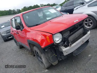 2018 Jeep Renegade Sport with VIN ZACCJBAB0JPH07665, listed as a IAAI auction lot 42541718 with 114,095 mi miles and . Bid and sale history available at DreamBid. Image 1.