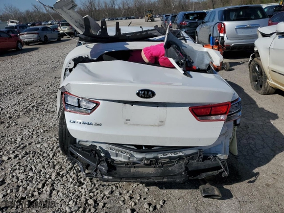 2020 Kia Optima LX with VIN 5XXGT4L3XLG432729, listed as a Copart auction lot 47398654 with 0 mi miles and Non Repairable. Bid and sale history available at carsss.com. Image 6.