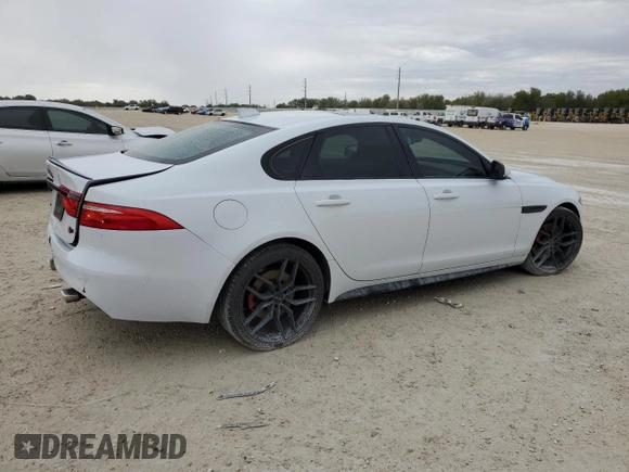 2016 Jaguar XF S with VIN SAJBG4BV1GCY04841, listed as a Copart auction lot 47706155 with 69,737 mi miles and Salvage Title. Bid and sale history available at carsss.com. Image 3.
