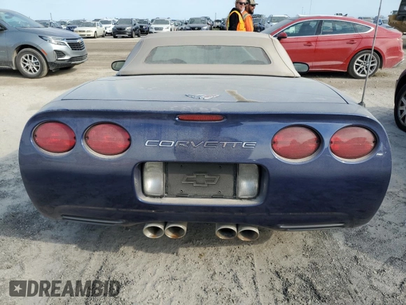 2004 Chevrolet Corvette with VIN 1G1YY32G645110723, listed as a Copart auction lot 74255194 with 0 mi miles and Non Repairable. Bid and sale history available at carsss.com. Image 6.