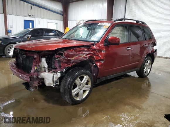 2009 Subaru Forester X with VIN JF2SH63669G754451, listed as a Copart auction lot 60524955 with Not provided miles and Salvage title. Bid and sale history available at DreamBid. Image 1.