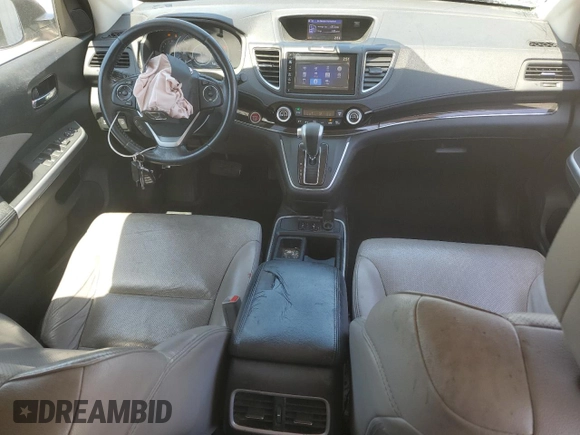 2015 Honda CR-V EX-L with VIN 2HKRM3H76FH517040, listed as a Copart auction lot 51932775 with 227,198 mi miles and Salvage Title. Bid and sale history available at DreamBid. Image 8.